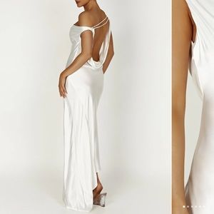 Meshki asymmetrical dress